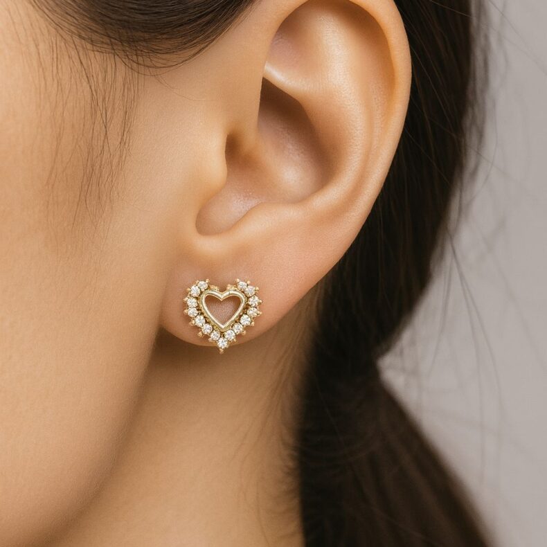 Brinco Coração Stress