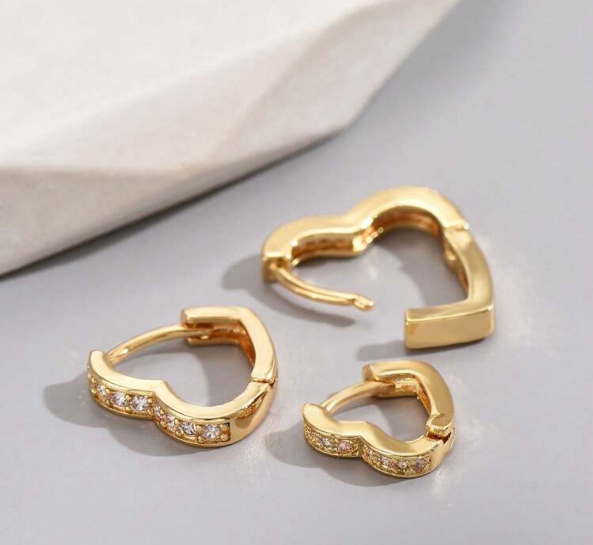 TRIO ARGOLA CORACAO DOURADA