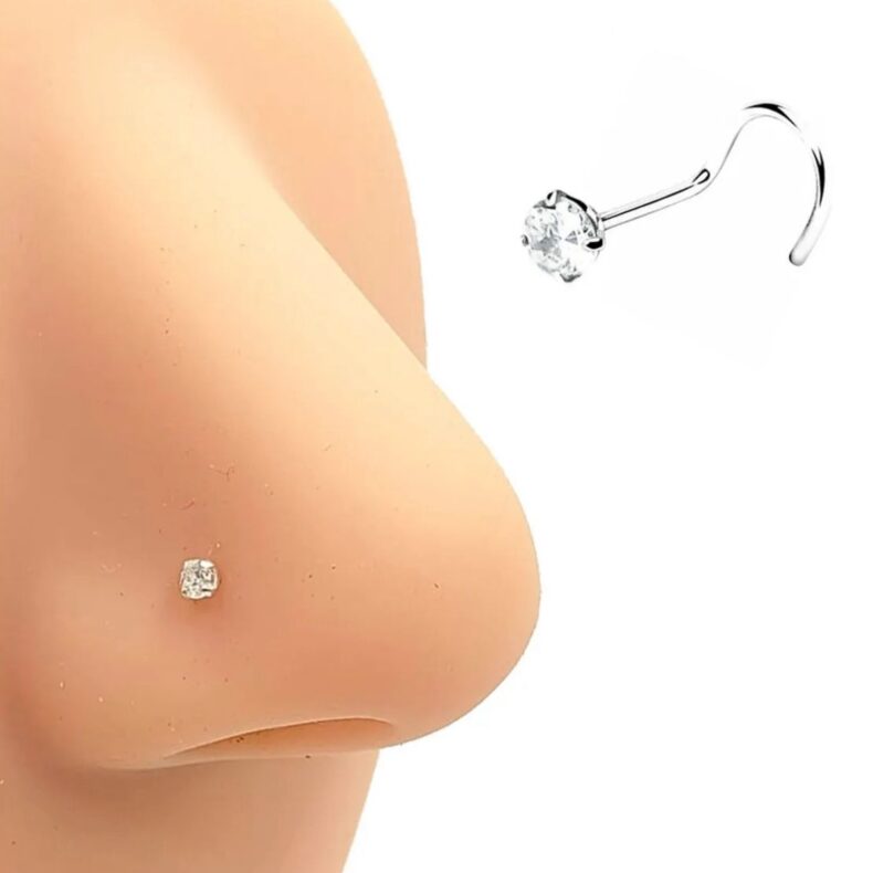 Piercing Nariz - ponto de luz