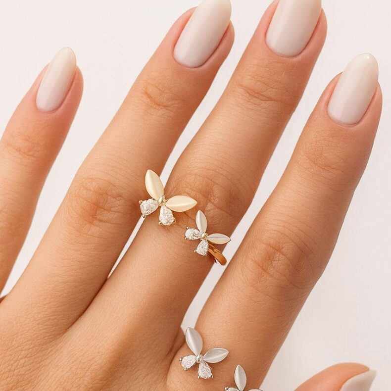 Anel Borboleta Ajustavel