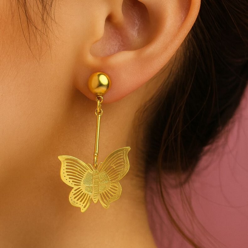 Brinco Borboleta M